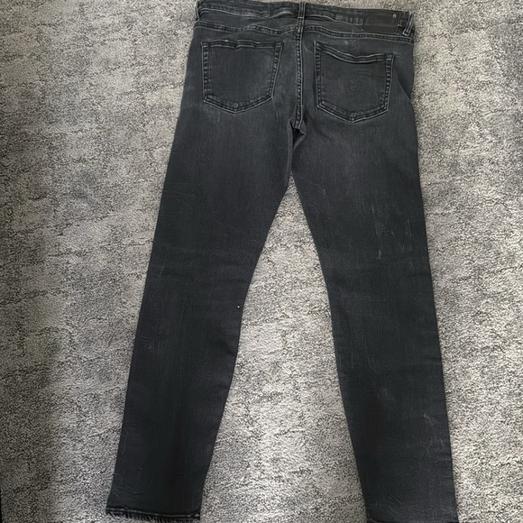 R13 Boy Skinny‎ jeans grey/black size 28 - Picture 6 of 8